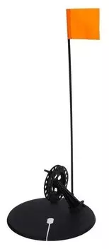 Набор оснащённых жерлиц Rodstars, 10 шт. в сумке, пластиковая стойка, катушка 90 мм