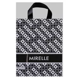 Набор пакетов "Мирель", полиэтиленовый с петлевой ручкой по 10 шт, 34 X 28 см, 60 мкм