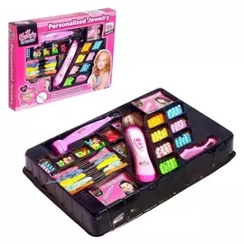 Набор парикмахера с аксессуарами для волос + 2 аппарата для плетения