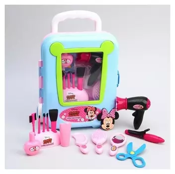 Набор парикмахера в чемоданчике, минни маус