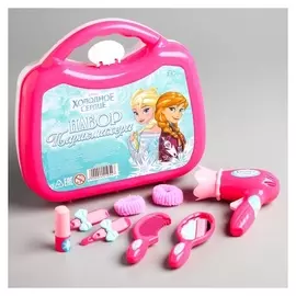 Набор парикмахера в сумке Анна и Эльза, Холодное сердце