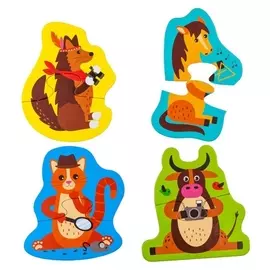 Набор пазлов «Животные»