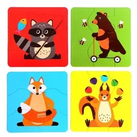 Набор пазлов «Животные»