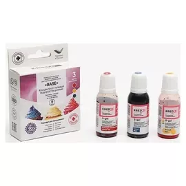 Набор пищевых синтетических красителей Kreda Base, 3 цвета