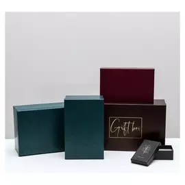 Набор подарочных коробок 10 в 1 «Тренд», 12 × 7 × 4 - 32.5 × 20 × 12.5 см