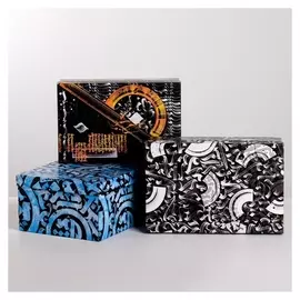 Набор подарочных коробок 3 в 1 «Граффити», 26 х 17 х 10 - 32,5 х 20 х 12,5 см