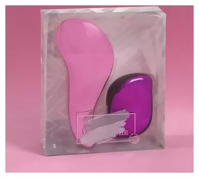 Набор подарочный 2 расчёски фигурные Tangled