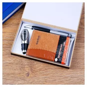 Набор подарочный 3в1 (Ручка, визитница, пробка для бутылки)