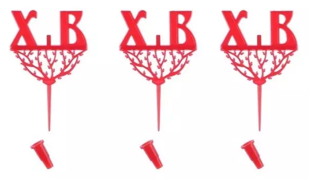 Набор подсвечников на куличей "ХВ" 3 шт.