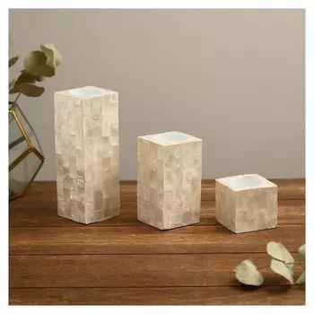 Набор подсвечников Васка 15х15х5 см