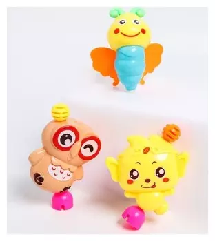 Набор погремушек Давай играть пластик 3+