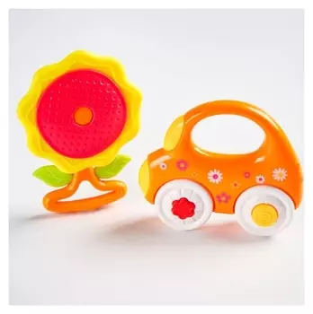 Набор погремушек-прорезывателей Наш малыш 2 предмета