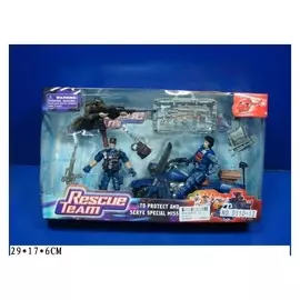 Набор полицейских с оружием