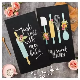 Набор полотенец кух. "Этель" My Sweet Kitchen 35х60 см-2шт, 100% хл, саржа 190 г/м2