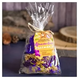 Набор природного декора "Фиалковое счастье"