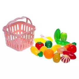 Набор продуктов-нарезка «Фрукты-овощи», на липучках