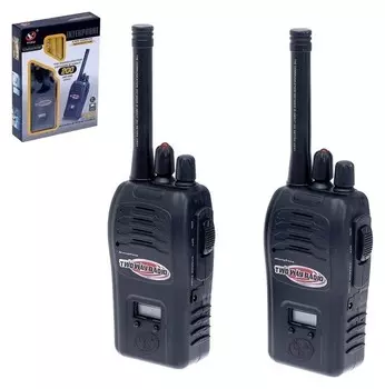 Набор раций Шпионы дальность до 200 метров, без шума, работают от аккумулятора