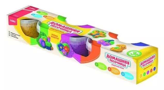 Набор радужного песка из 5 цветов