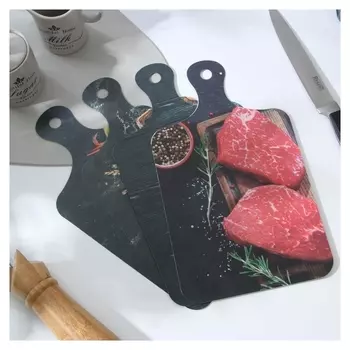 Набор разделочных досок Food, 4 шт, 20 × 35 см