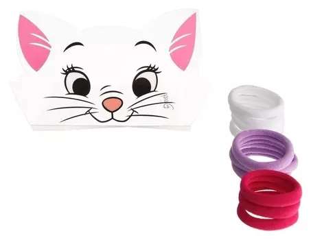 Набор резинок для волос 10 шт, кошечка мари