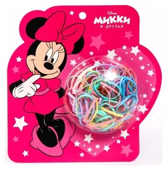 Набор резинок для волос "Минни", минни маус, 85 шт