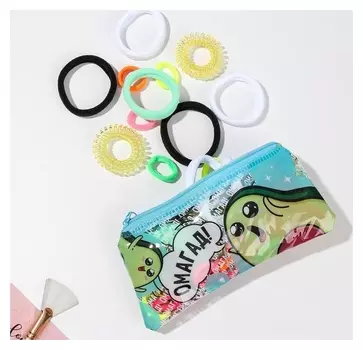 Набор резинок в косметичке "Омагад"