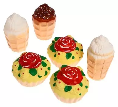 Набор резиновых игрушек «Сладкоежка»