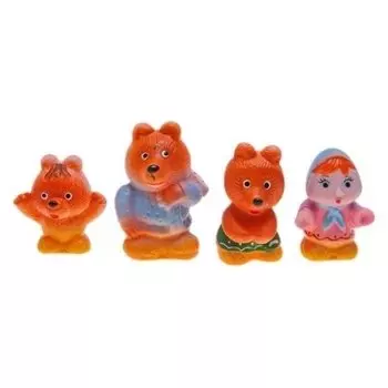 Набор резиновых игрушек Три медведя