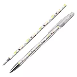 Набор ручка гелевая дизайн Erichkrause Incolor Flower Cocktail,синяя,0.5мм + 1 смен.стержень