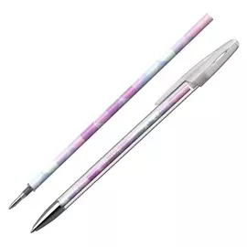 Набор ручка гелевая дизайн Erichkrause Incolor Magic Rhombs, синяя, 0.5мм + 1 смен. стержень