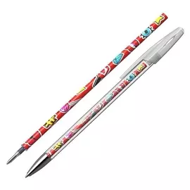 Набор ручка гелевая дизайн Erichkrause Incolor Sweet Love, узел 0.5мм, синяя, 0.5мм + 1 смен. стерже