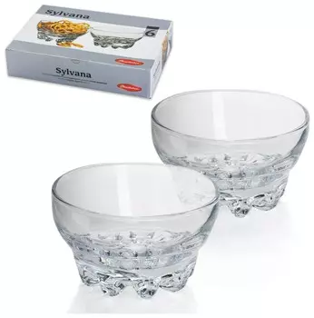 Набор салатников/креманок "Sylvana", 300 мл, стекло, PASABAHCE