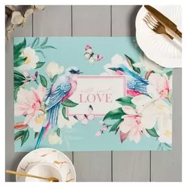 Набор салфеток на стол 2 шт. "Love" 40*29 см