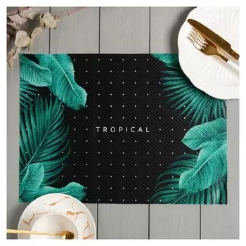 Набор салфеток на стол 2 шт. "Tropical" 40*29 см
