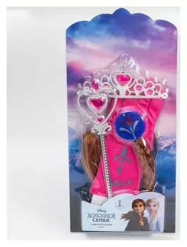 Набор "Самая красивая" на блистере с перчаткой, холодное сердце