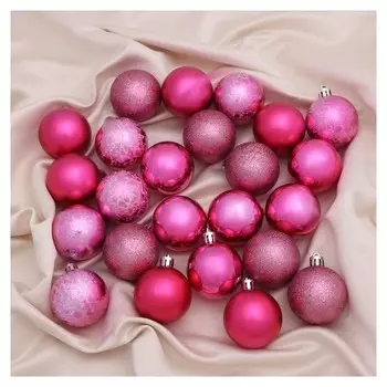 Набор шаров пластик D-5 см, 24 шт "Клоуд"