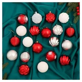 Набор шаров пластик D-6 см, 20 шт "Соломея"