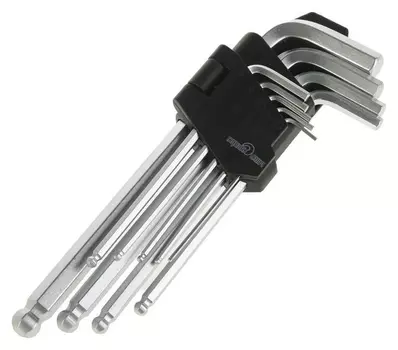 Набор шестигранников "Сервис ключ", Proffi, 9 пр., удлиненные