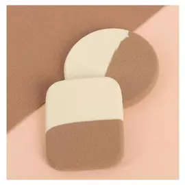 Набор спонжей для нанесения косметики двухцветный