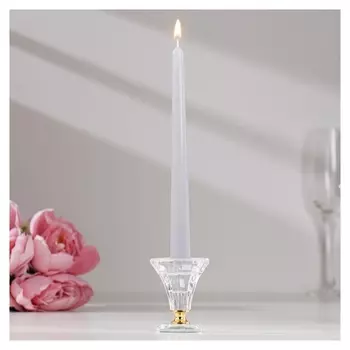 Набор свечей античных, 2,3х 24,5 см, 4 штуки, серая