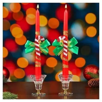 Набор свечей новогодний Конфета 24х2 см