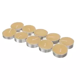 Набор свечи в гильзе "Платинум" 10 шт ваниль 18,5х7,5х1,2 см