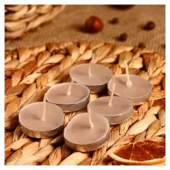 Набор свечи в гильзе "Платинум" 6 шт бабл гам 10х6х1 см