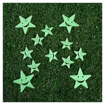 Набор светящегося декора "Звезды-смайлы"