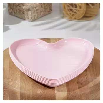 Набор тарелок «Амор», 6 шт