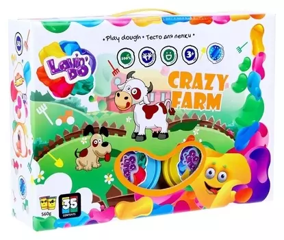 Набор теста для лепки «Безумная ферма»
