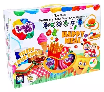 Набор теста для лепки Happy Meal