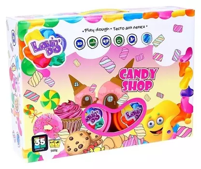 Набор теста для лепки «Маленькая мастерская сладостей»