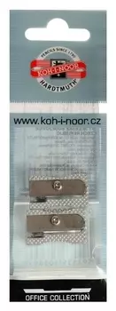Набор точилок 1 отверстие 2шт Koh-i-noor 9096, металл, блистер