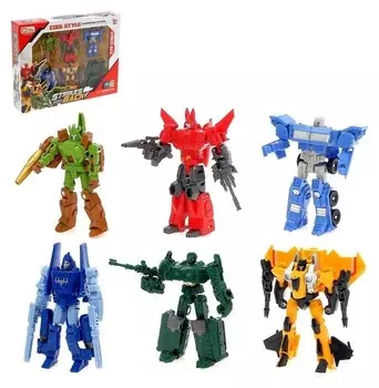 Набор трансформеров Команда героев 6 шт.